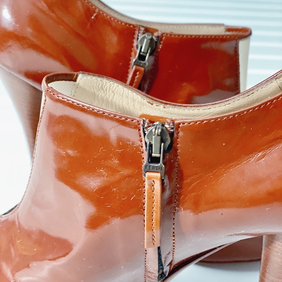 FENDI Open Toe Mesh Detail High Heel Pumps - Picture 5 of 12